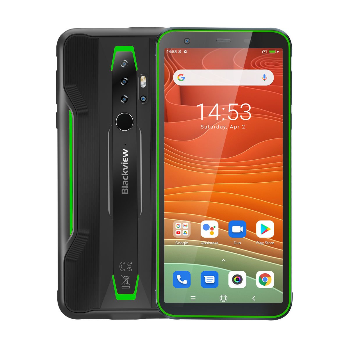 5.7 Inch Screen Wireless Charging Fingerprint Blackview BV6300 Pro Rugged Smart Phone with NFC